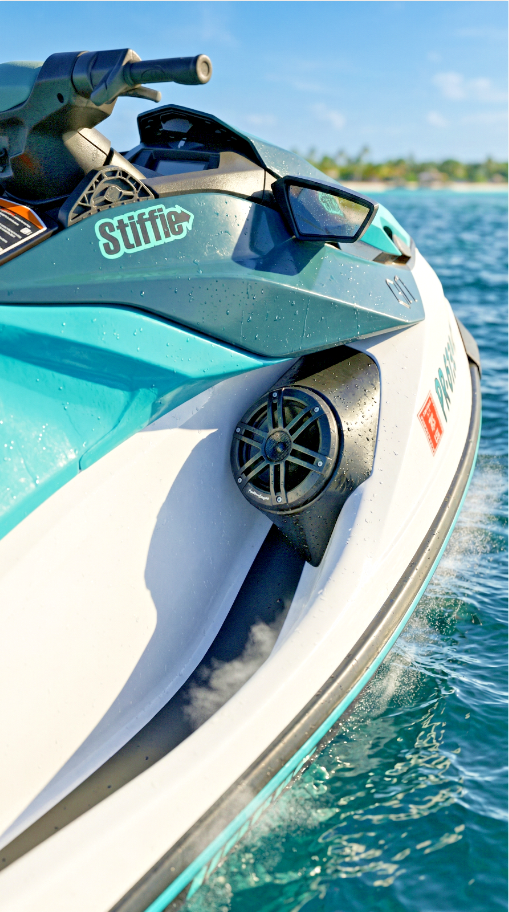 Sea doo GTI RXP 2021-2026 | Carcasas para altavoces de 6.5"